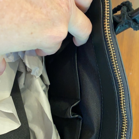 Kelly and Katie Purse with suede trim - Picture 7 of 9